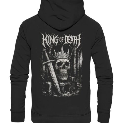 KING OF DEATH - Organic Hoodie