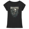 SKULLVERSE - Womens Extended Shoulder T-Shirt