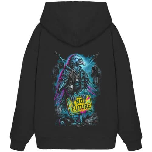 RAVENOUS REBEL - Organic Oversize Hoodie