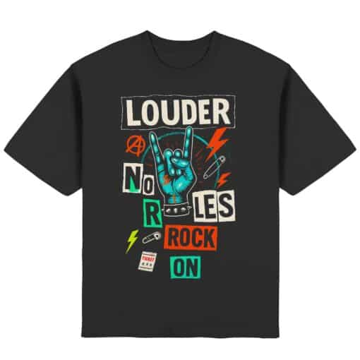 LOUDER - Streetwear Oversized T-Shirt
