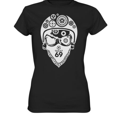 SERIES 69 - SKULLBIKER - Ladies Premium Shirt