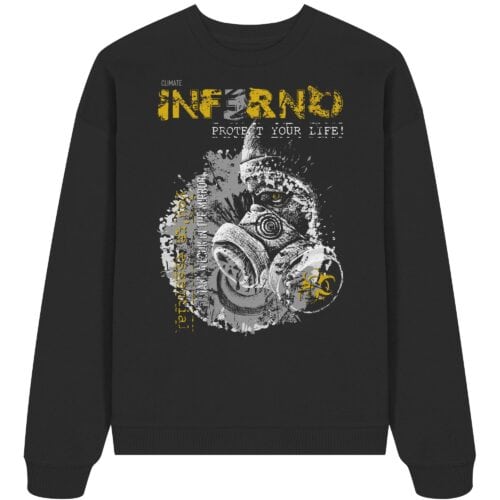 INFERNO - Organic Oversize Sweatshirt