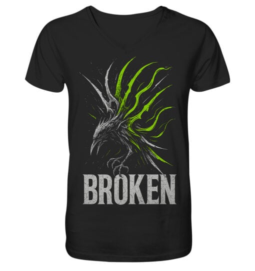 BROKEN - V-Neck Shirt