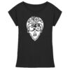 SERIES 69 - SKULLBIKER - Womens Extended Shoulder T-Shirt
